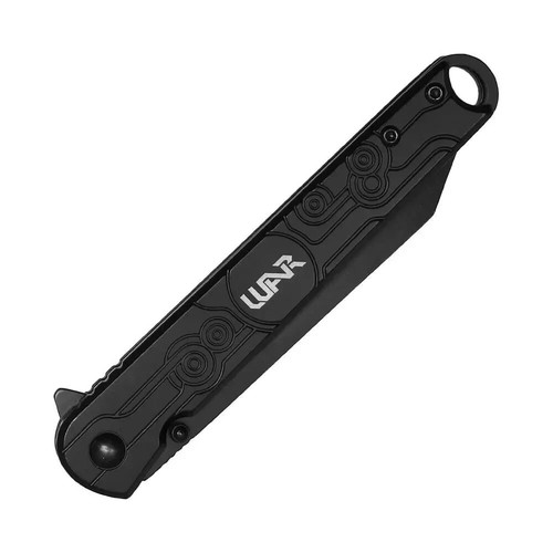Black Tactical Spring Assisted SLIM Pocket Knife MODERN TANTO Folding Blade 8" - Picture 4 of 6