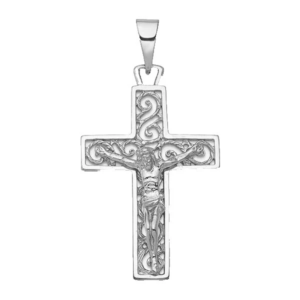 White Gold 14k Necklaces & Pendants for Men