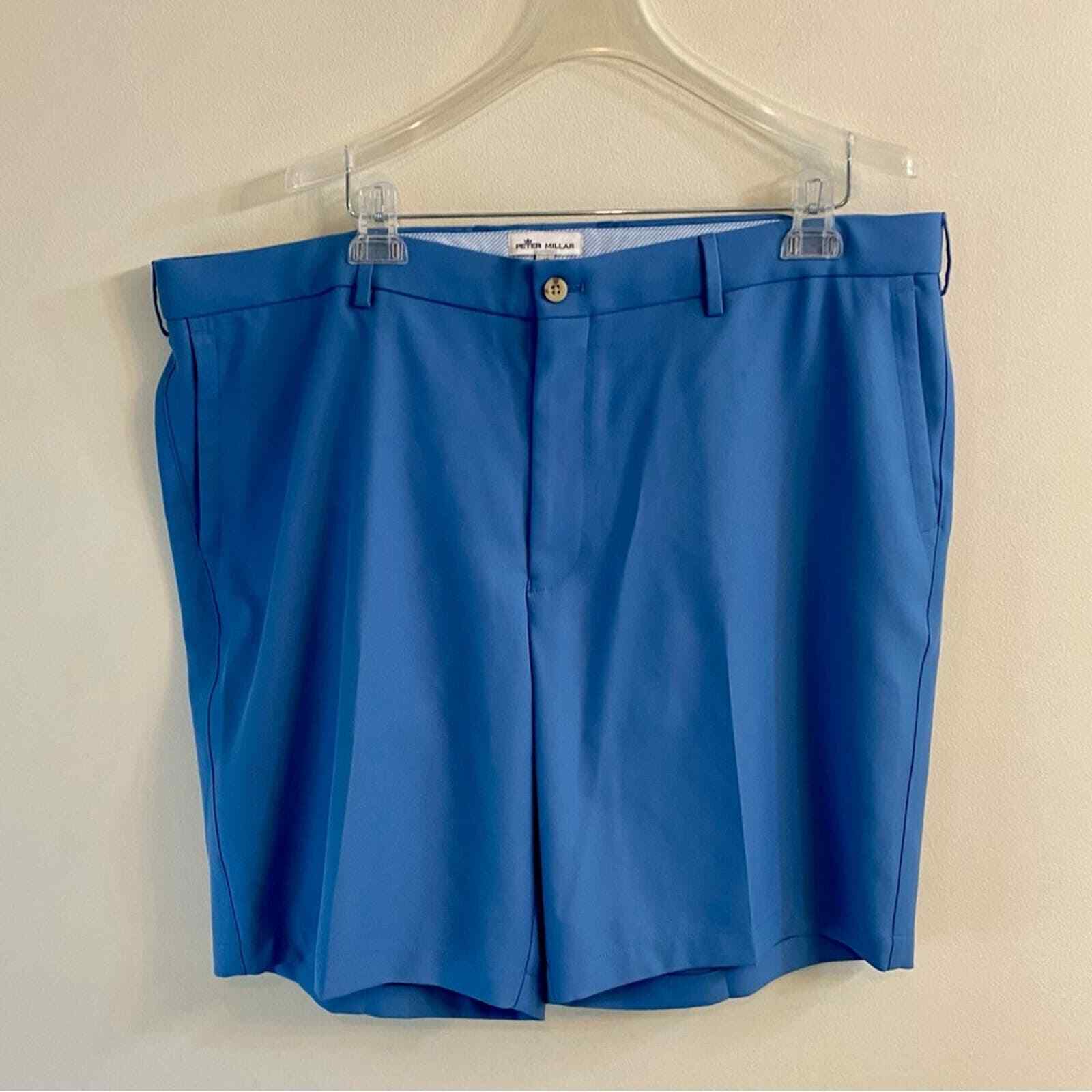 Peter Millar Stealth Performance Shorts Light Blu… - image 1