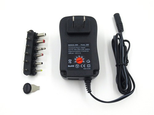 AC/DC POWER ADAPTOR/SUPPLY 1000MA/1A/1 AMP 3V/4.5V/5V/6V/7.5V/9V/12V ...