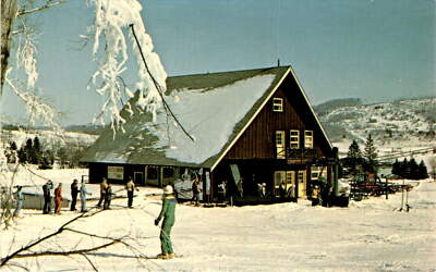 #ad The Eagle#x27;s Nest Wisp Ski Area McHenry Md. No. 1 double Postcard $12.97