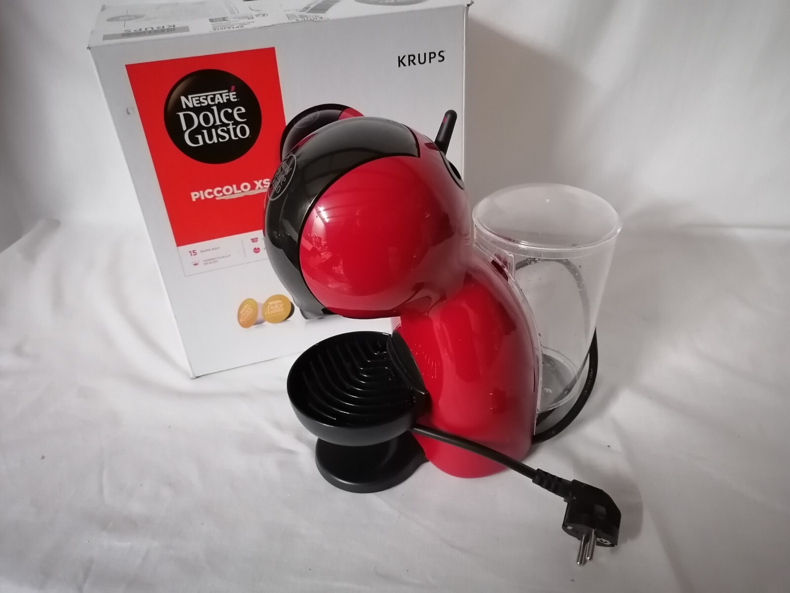 Nescafe Dolce Gusto Krups rot Piccoloc XS Kaffeemaschine eBay