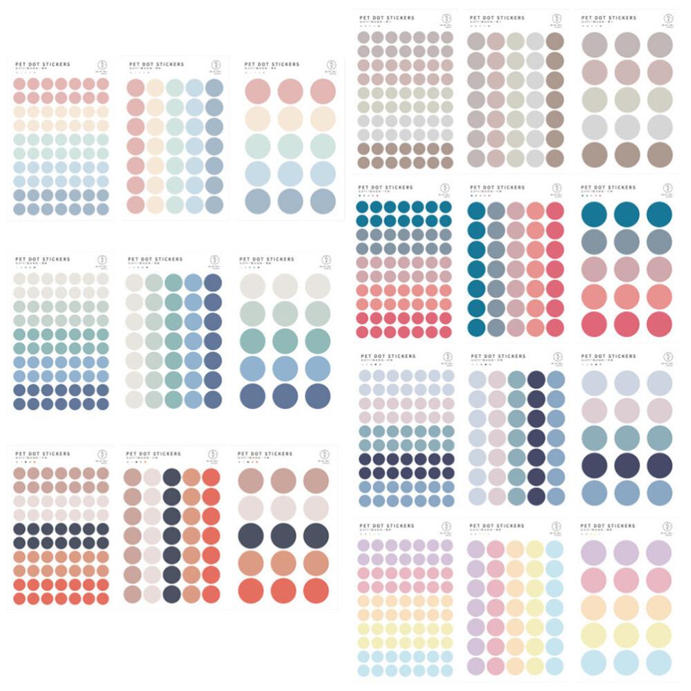 7 Sets DIY Scrapbook Decor Accessory DIY Hand Account Stickers