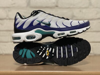 Nike Air Max Plus TN Tuned Grape Ice White Black DM0032-100 Men's Size 13 Retro