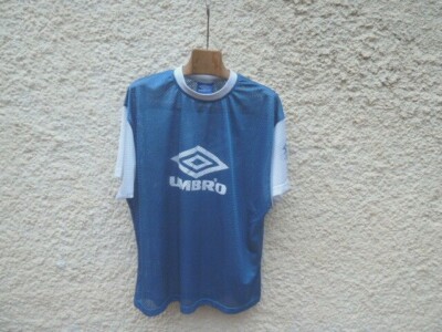 Maillot D'entraînement Umbro Vintage - Homme XL - Basketball - Bleu/blanc