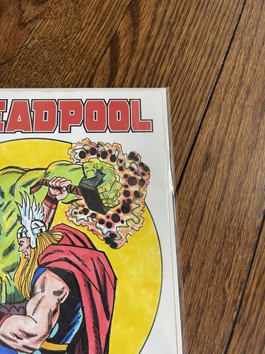 DEADPOOL #1 VARIANTE SCHIZZO (2018 MARVEL) Joe Del Beato & Mariano Nicieza con certificato di autenticità - Foto 5 di 6