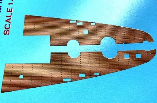 Print Scale 3D350-001 350:001 3D printed wooden decks for Hobby Boss “Dunkerque” - Picture 7 of 24