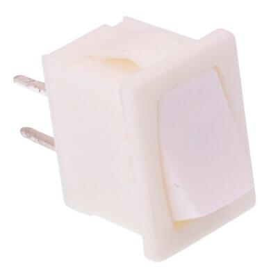 Blanc Marche-Arrêt Rectangle Interrupteur à Bascule 19.2 x 13mm Spst 15A