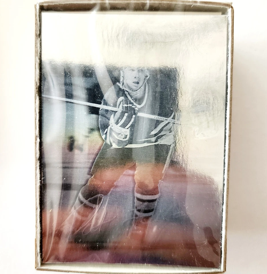 1991 Arena American Hockey Draft Pick Card Set Premiere Falloon Hologram E24 - Image 3 of 4