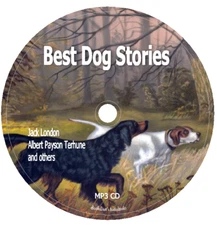 Best Dog Stories Jack London Albert Payson Terhune Audiobook in 1 MP3 Audio CD