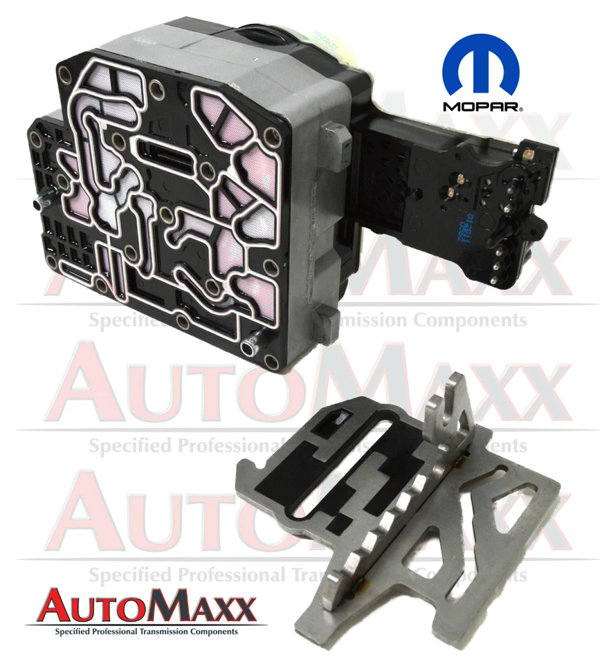 Genuine Mopar OEM 45RFE 545RFE 68RFE Shift Solenoid Block Pack with TRS Plate - Image 4 of 4