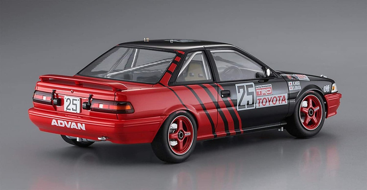 Hasegawa 1/24 Advan Corolla Levin AE92 1989 Inter TEC Plastic