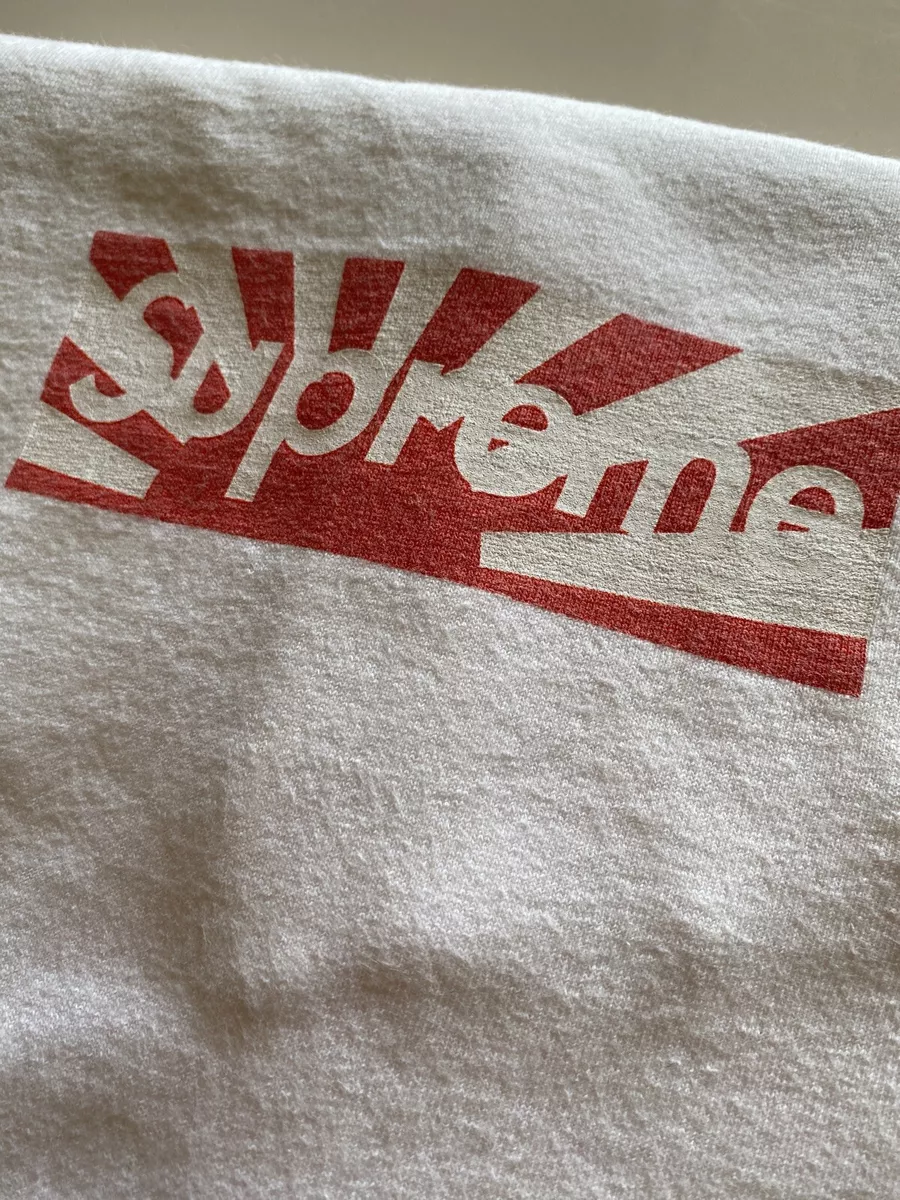 Supreme Japan Relief Box Logo Tee -Medium- 100% Authentic Earthquake Rising Sun