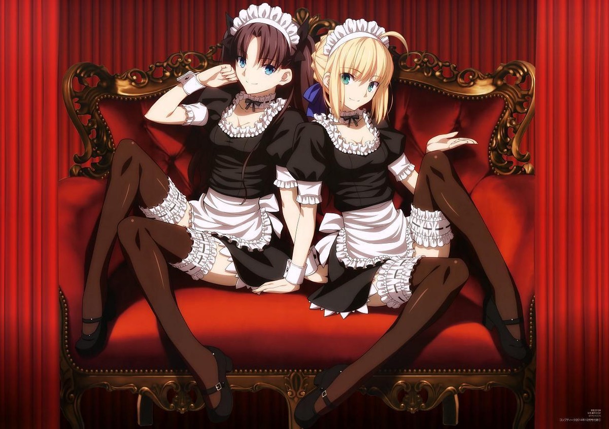 Fate/stay Niight Saber Rin Tousaka French Maid Special Big
