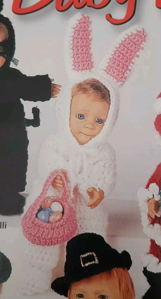 Crochet Holiday Baby Dolls For 9 1/2" Baby Dolls Foto 3 de 4