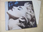 MADONNA 1986 "TRUE BLUE" MINTY ORGL VINTAGE US LP wLYRICS INNER SLEEVE & POSTER