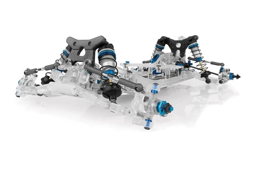 Team Associated RC10B6.4CC Clear Car Kit, 90043 [box damage]
