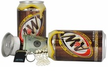 A&W root beer secret trick soda can safe hide valueables disguise diversion USA