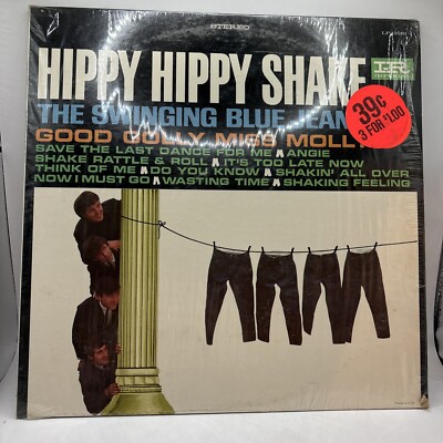 THE SWINGING BLUE JEANS HIPPY HIPPY SHAKE 1964 IMPERIAL Cellophane Hype LP12261