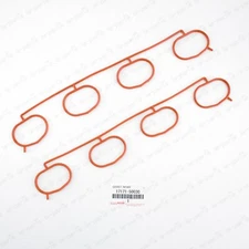 New Genuine Toyota 4Runner Tundra GX470 4.7l Lower Intake Manifold Gasket PAIR