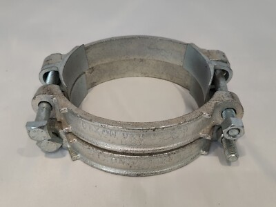 Qty 2 DIXON 639 Double Bolt Clamp W/ SC10 Saddles Range From 5-11/16''-5-15/16''
