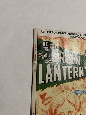 Green Lantern Green Arrow No. 86 (N. Adams / D. O'Neil) 9.4 NM