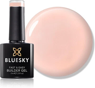 BLUE SKY Bluesky Gel Nail Polish Fast & Easy Builder Gel for Extensions DUSTY ROSE LBA03
