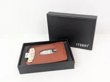 Storus Smart Money Clip Card Holder Slim Minimalist Wallet Men's 3" x 4.5" New
