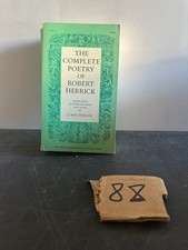 Complete Poetry of Robert Herrick J. Max Patrick 1963 First Edition Anchor Books