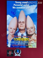 Dan Aykroyd autographed signed 11x17 photo Coneheads Beckett COA