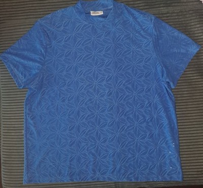 T-Shirt XL Janina Frauen Blau Oberteil Kurzarm