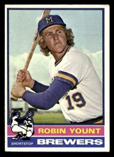 1976 Topps #316 Robin Yount Milwaukee Brewers HOF NO RESERVE! EX-EXMINT