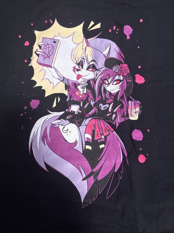 Helluva Boss Loona and Octavia Shirt Vivziepop Unisex XL