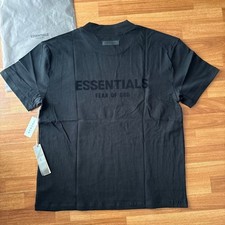 Fear of God Essentials Black Boxy T-Shirt