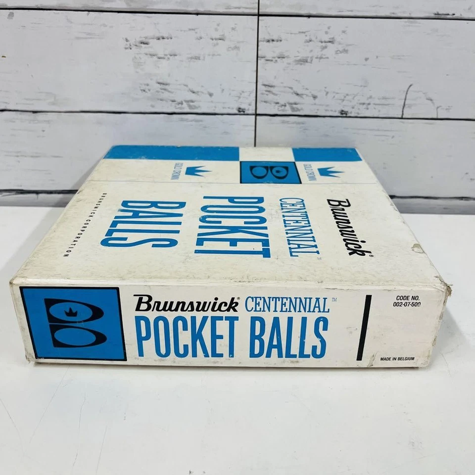 Juego de 16 bolas de billar Brunswick Centennial con caja de Japón Foto 4 de 4