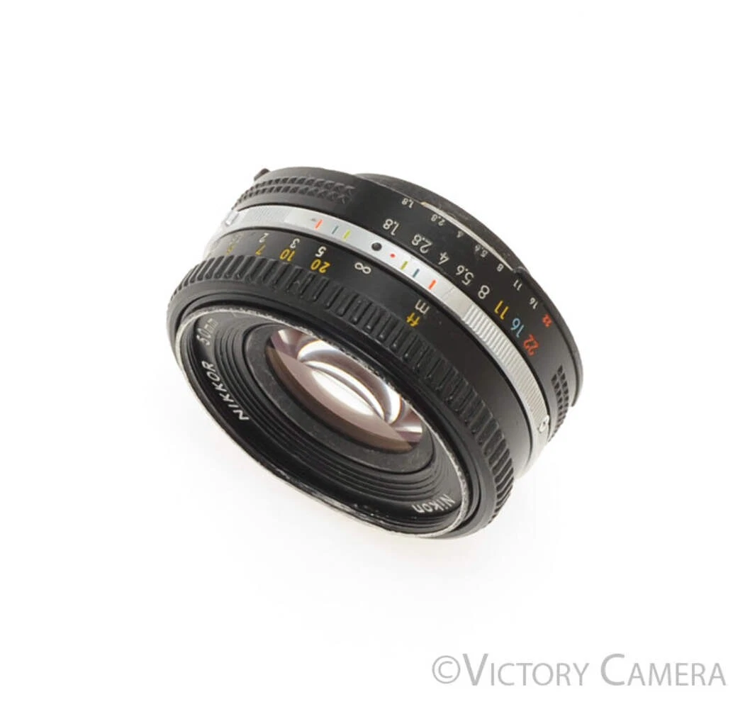 Nikon AI-S f/1.8 Camera Lenses 50mm Focal for sale - eBay