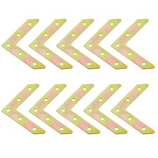 77mmx77mmx1mm metal corner bracket flat plates mending brackets 10pcs