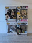 Disney Funko Pop Vinyl Lot Of 4 - Alice 1065, Mickey 1311, Mickey 19, Bruno 1150