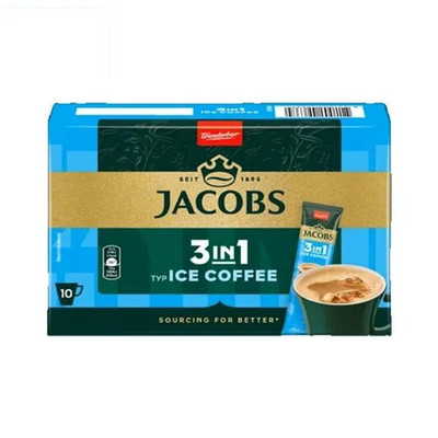 Jacobs 3in1 ICE COFFEE  instant - 10 SINGLE Portions -Made in Germany-