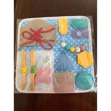 Toddler Busy Board - Sensory Learning Activity Toy