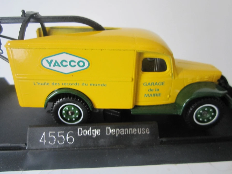 1/43 SOLIDO CAMION DODGE DEPANNEUSE DEPANNEUR "YACCO" - Photo 4/4