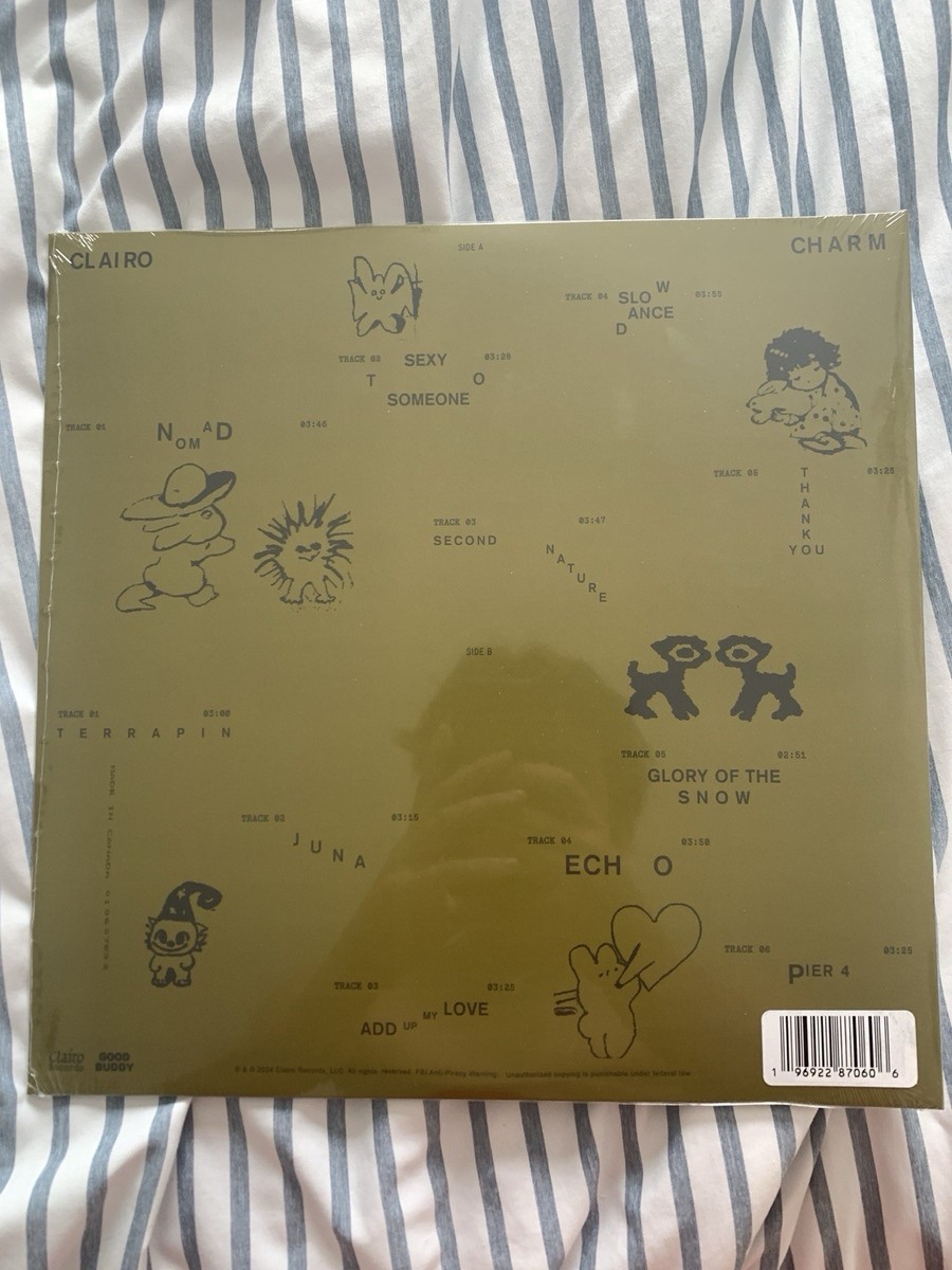 Clairo Charm Yellow Colored Vinyl LP New and Sealed /1,000