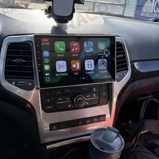 For Jeep Grand Cherokee 2011-2013 Car Stereo Radio Apple Carplay Android 15 Gps