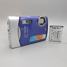 Olympus Underwater Digital Camera Mju 790 SW 7.1MP Blue Tested