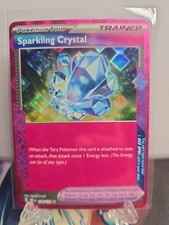 Pokemon TCG Sparkling Crystal 129/131 Prismatic Evolutions Ace Spec Holo