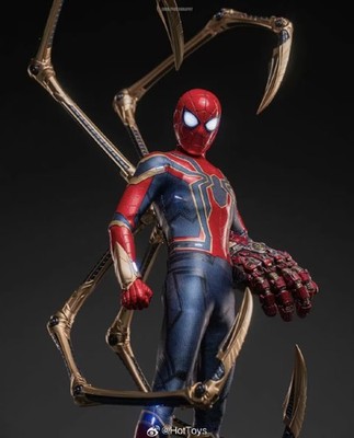 New Hot Toys MMS762AE Avengers 4 Endgame Iron Spider Artisan