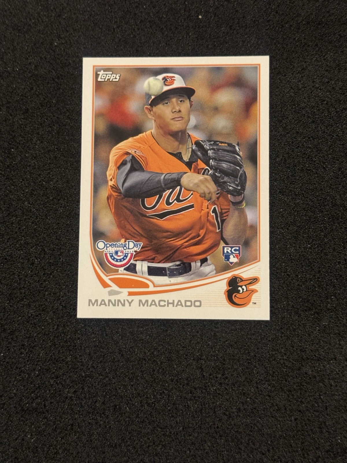 2013 Topps Opening Day #172 Manny Machado RC Rookie Baltimore Orioles