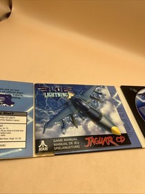 BLUE LIGHTNING ATARI JAGUAR CD (MISSING OVERLAY)