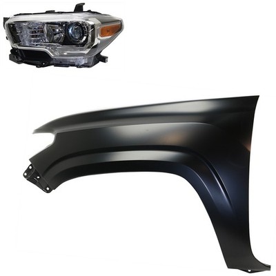 Headlight Kit For 2016-2017 Toyota Tacoma Driver Side with 1 Fender 5381204110