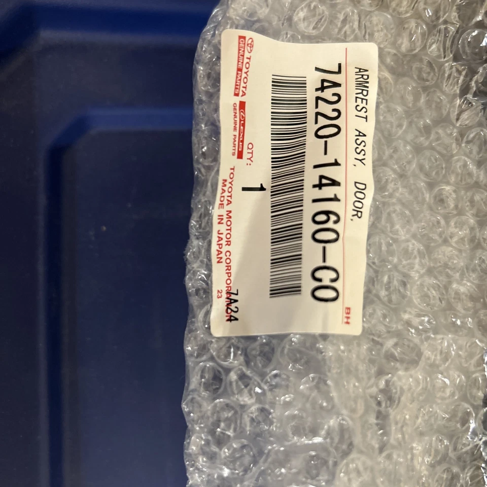 Toyota Supra 1993-98 descontinuado OEM LHD reposabrazos par nuevo Foto 3 de 4